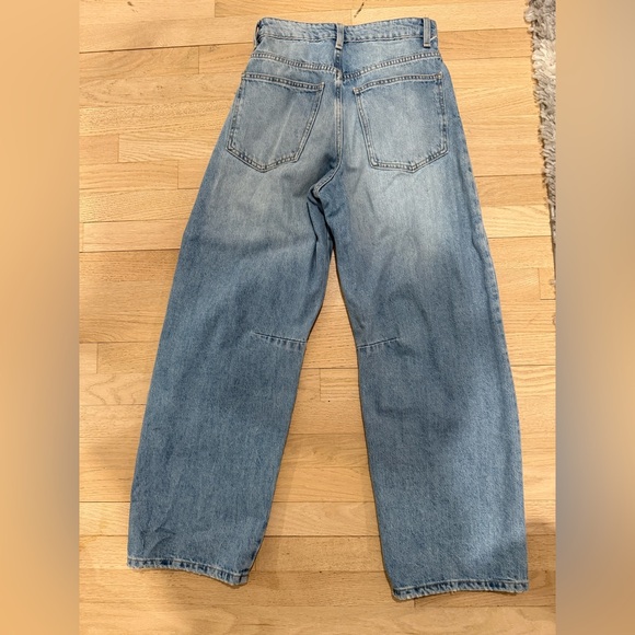 Zara TRF Women's Balloon Wide-Leg Jeans - Picture 7 of 7